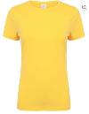ST121 SK121 Women's stretch t-shirt Yellow colour image